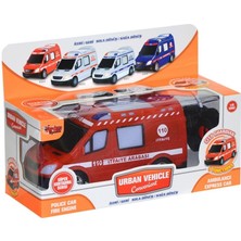 Gray Line Gry V001-2 V3 V004  Kumandalı Sesli Işıklı Polis Arabası-Jandarma-Ambulans-Itfaiye 1:18 Nel1