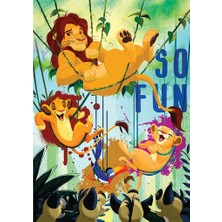 Gray Line Gry Nessiworld Lion King 50 Parça Puzzle Nel1
