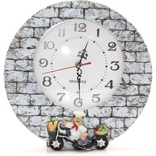 Balkan Grup Aşçı Tasarımlı Polyester Duvar Saati Model 1