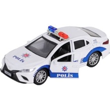 Gray Line Gry FY6238-12D Displayda Metal Çek Bırak Polis Arabası Nel1