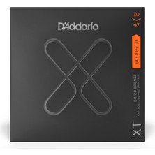 D'addario XTABR1047 Akustik Gitar Tel Seti 80/20 X-Light