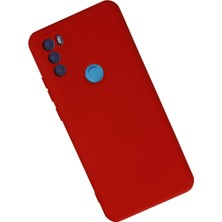 Gray Line Gry  General Mobile Gm 21 Plus Kılıf Nano Içi Kadife Silikon - Kırmızı Nel1