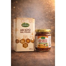 Mindivan Arı Sütü Bal Polen 3000P 230G