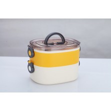 Vagonlife Beslenme Kutusu Iki Katlı - Paslanmaz Çelik - 1900ML Yeni Nesil Beslenme Kabı