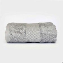 Alesta Home Pamuklu Gri El Yüz Havlusu 50x90 cm HVL041