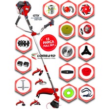 Cros Lombard Italy Valtoro 615X Seri Yan Tırpan+ Akrobat Çapalama + Toprak Eşeleme 15 Parça Arazi Seti