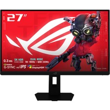 Asus Rog Strix XG27JCG 27 Inç 180Hz 5k 0.3ms 330Hz 2k Qhd Dual Mode Adaptive Sync Fast IPS Pivot Gaming Monitör