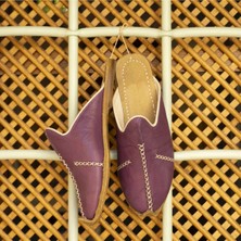 Saraçlı Burunlu Kadın Terlik