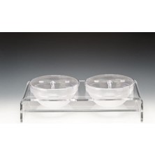 Biradlı Ikili Policarbon Kaseli Teşhir Standı