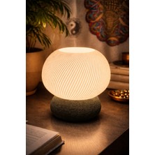 NK3D Aurora Büyük Masa Lambası – Modern Dekoratif Gece Lambası – Minimal Tasarım Ortam Aydınlatması