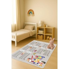 Dolce Mariee Modern Dijital Baskı Kaymaz Taban Çocuk ve Genç Odası Halısı H0639
