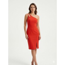 Centilmen Miram Tek Omuz Askılı Elbise 4151