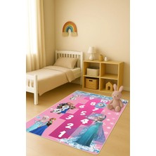 Dolce Mariee Modern Dijital Baskı Kaymaz Taban Çocuk ve Genç Odası Halısı H0963