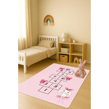 Dolce Mariee Modern Dijital Baskı Kaymaz Taban Çocuk ve Genç Odası Halısı H0704