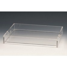 Biradlı Akrilik Teşhir Tepsisi