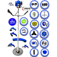 Cros Lombard Italy Calvero 624X Seri Yan Tip Tırpan+ Akrobat Çapalama + Toprak Eşeleme 15 Parça Arazi Seti