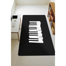 Dolce Mariee Modern Dijital Baskı Kaymaz Taban Çocuk ve Genç Odası Halısı H0643