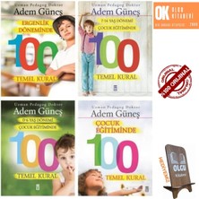 Çocuk Eğitiminde 100 Temel Kural 4 Kitap Set - Adem Güneş