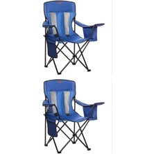 Kılıçaslan Camp Madfox 2'li Beacon Katlanır Kamp Sandalyesi Mavi