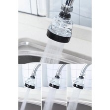 Moonshop Şeffaf Tasarruflu Oynar Başlık Musluk Ucu