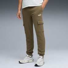 Puma Erkek Haki Puma Ess No. 1 Logo Cargo Pants Haki Erkek Kargo Cepli Eşofman Alt