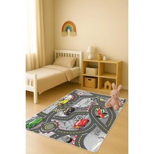 Dolce Mariee Modern Dijital Baskı Kaymaz Taban Çocuk ve Genç Odası Halısı H0717