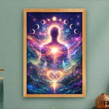 Bk Gift Kişiye Özel Aı Ruh Sanatı Tasarımlı Ahşap Çerçeveli Tablo 40X25 cm – Yapay Zeka Tasarımlı Dekoratif Duvar Tablosu