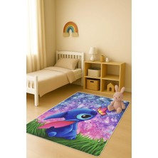 Dolce Mariee Modern Dijital Baskı Kaymaz Taban Çocuk ve Genç Odası Halısı H0994