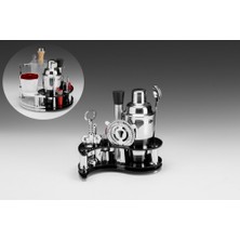 Biradlı Akrilik Bar Seti Yinyang Model 12 Parça