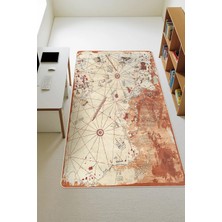 Dolce Mariee Modern Dijital Baskı Kaymaz Taban Çocuk ve Genç Odası Halısı H0938