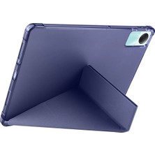 Gray Line Gry  Xiaomi Redmi Pad Se 4g Kılıf Kalemlikli Mars Tablet Kılıfı - Lacivert Nel1