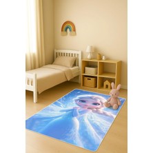Dolce Mariee Modern Dijital Baskı Kaymaz Taban Çocuk ve Genç Odası Halısı H0974