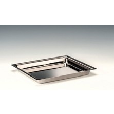 Biradlı Çelik Tepsi