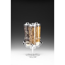 Biradlı Döner Tabanlı, Üçlü Corflaks Standı