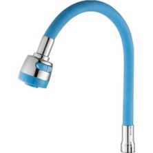 Moonshop Mavi2 Fonksiyonlu Oynar Gövdeli Tasarruflu Su Musluk Başlığı