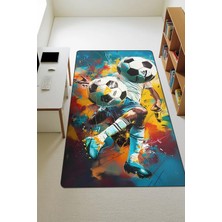 Dolce Mariee Modern Dijital Baskı Kaymaz Taban Çocuk ve Genç Odası Halısı H0648