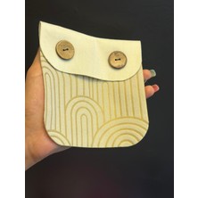 Gönülden Tasarım Düğmeli Cep Arma Dikiş Aplike 13X13 cm
