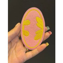 Gönülden Tasarım Ütü Ile Yapışan Nakış Çiçek Işleme Arma Dikiş Aplike 10X6 cm