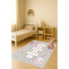 Dolce Mariee Modern Dijital Baskı Kaymaz Taban Çocuk ve Genç Odası Halısı H0692