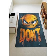 Dolce Mariee Modern Dijital Baskı Kaymaz Taban Çocuk ve Genç Odası Halısı H0912