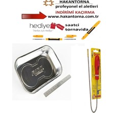 ALWAYSSPEED H Rico Mıknatıslı Parça Yalama Tabak Manyetik Tepsi  Inçe Mıknatıs Tornavida