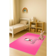 Dolce Mariee Modern Dijital Baskı Kaymaz Taban Çocuk ve Genç Odası Halısı H0599