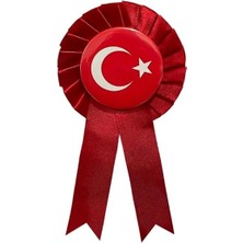 Vatan Fiyonklu Rozet Bayraklı