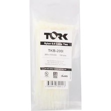 Tork Kablo Bağı 760X9,0MM 760X9,0MM Beyaz