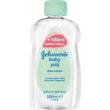 Johnson's JOHNSONS BABY 300 ML Bebek Bakım Yağı Aloe Vera Özelliği ile Şişe Formunda Etkili Nemlendirici