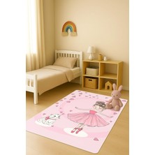 Dolce Mariee Modern Dijital Baskı Kaymaz Taban Çocuk ve Genç Odası Halısı H0607