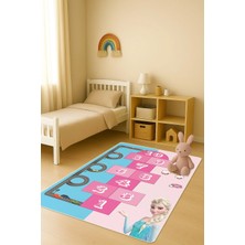 Dolce Mariee Modern Dijital Baskı Kaymaz Taban Çocuk ve Genç Odası Halısı H0981