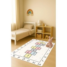NEWORA Modern Dijital Baskı Kaymaz Taban Çocuk ve Genç Odası Halısı H0689