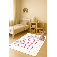 Dolce Mariee Modern Dijital Baskı Kaymaz Taban Çocuk ve Genç Odası Halısı H0700