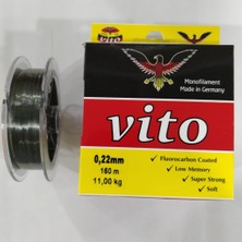 Vito 160 mt Fluorocarbon Coated Super Strong Misina - 0,22 mm